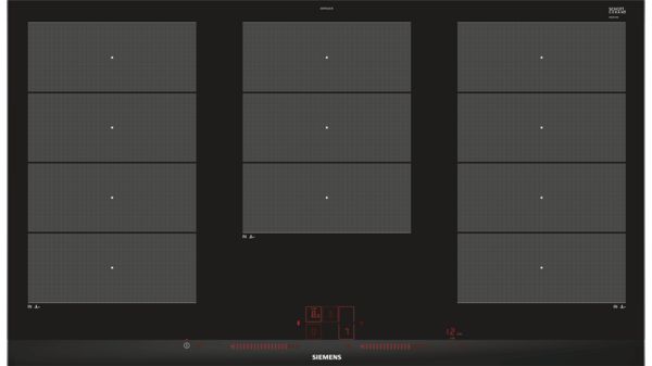 SIEMENS EX975LXC1E Induktionskochfeld 90 cm Schwarz
