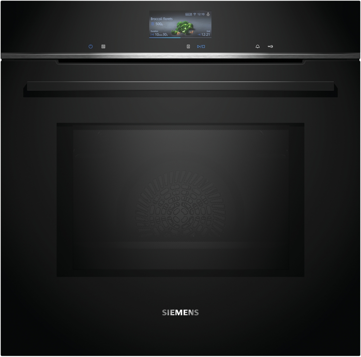 Siemens iQ700 HM736GAB1 built-in oven with microwave function, ecoClean