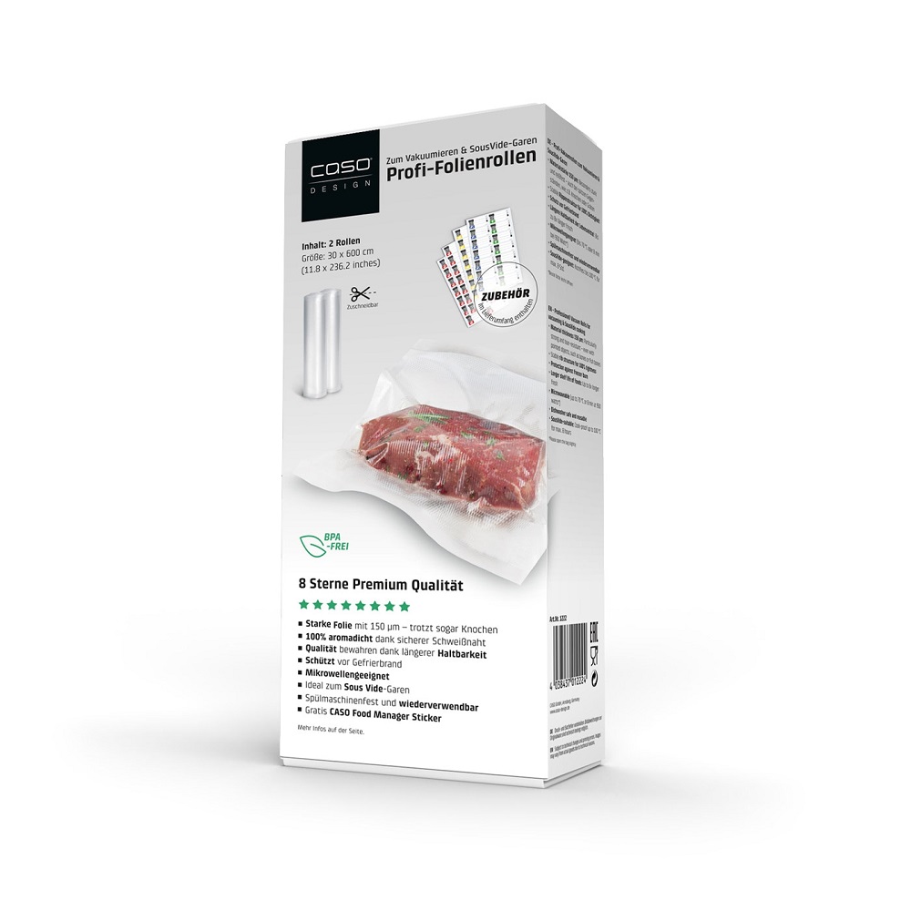 Caso Design Profi-Folienrolle 100% aromadicht