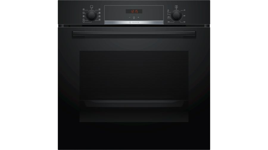 BOSCH HBA534EB0 autares built-in oven with 3D hot air, 60 cm - black